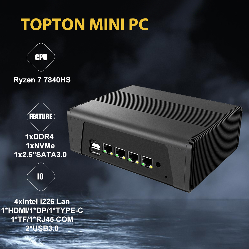 Amd Ryzen 7 7840Hs Mini Pc - Superoferta Mini enrutador suave AMD Ryzen