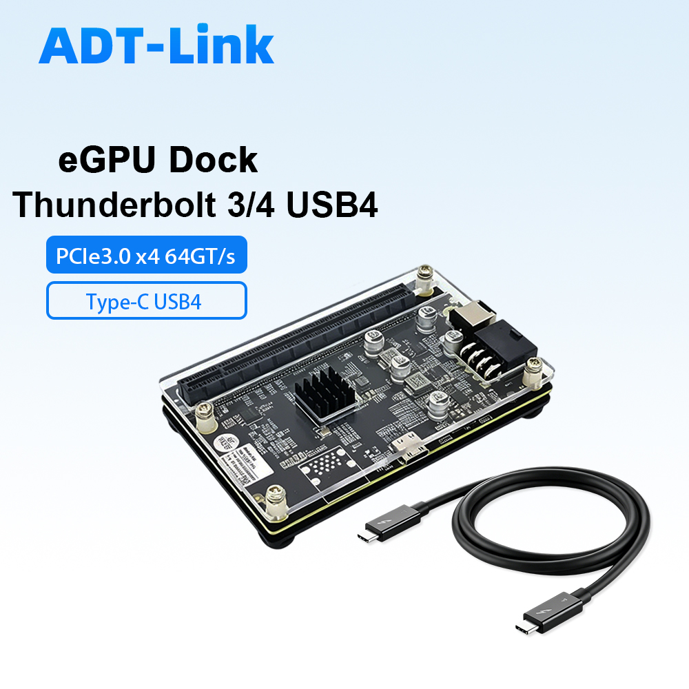 Thunderbolt 4 Egpu Dock Mini Pc - Adaptador de GPU Externa EGPU Thunderbolt