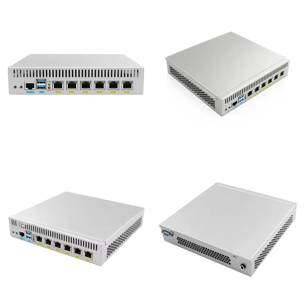 Dispositivo de Firewall J4125  - Pfsense Firewall Router 2.5G 4 I226 reseña y precio