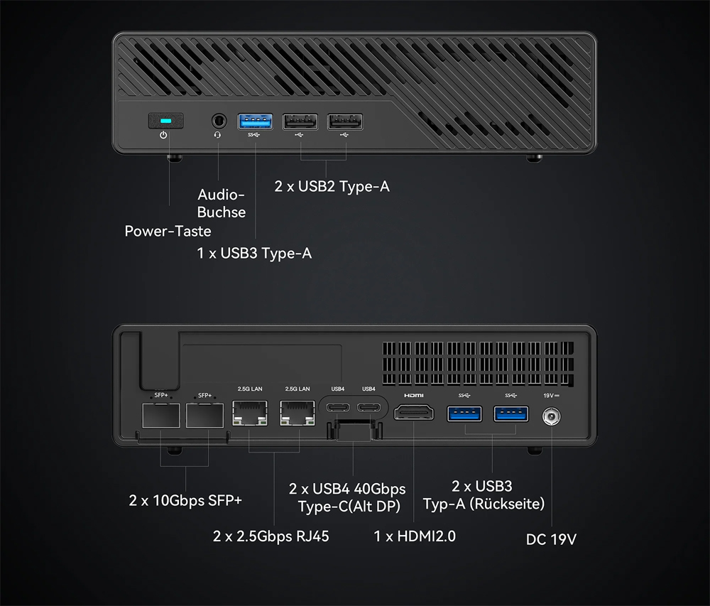 MINISFORUM Mini PC MS-01 Intel - Intel Core I9 13900H Mini Pc reseña y precio