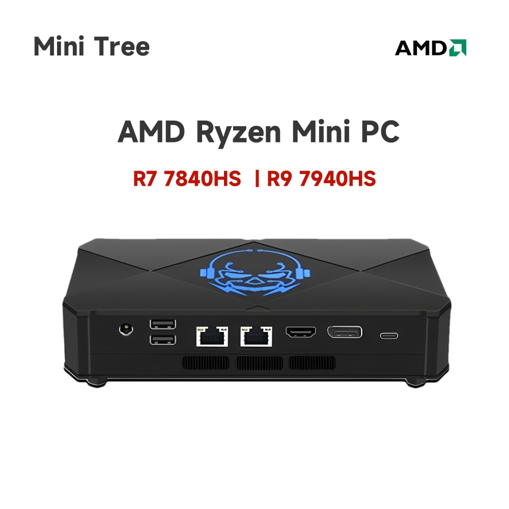 AMD Ryzen Mini PC R7 7840HS R9 - Amd Ryzen 7 7840Hs Mini Pc reseña y precio