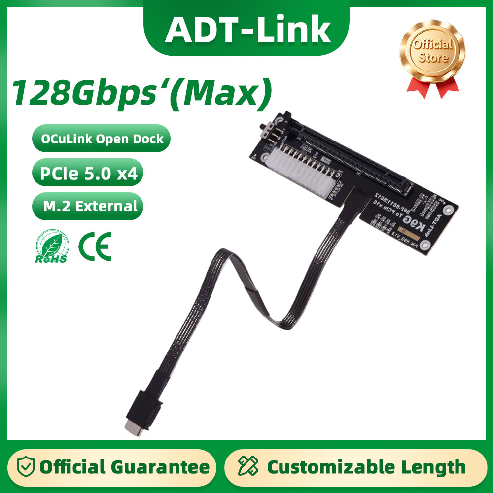 ADT-Link OCuLink GPU Dock PCIe - Oculink Egpu Mini Pc reseña y precio