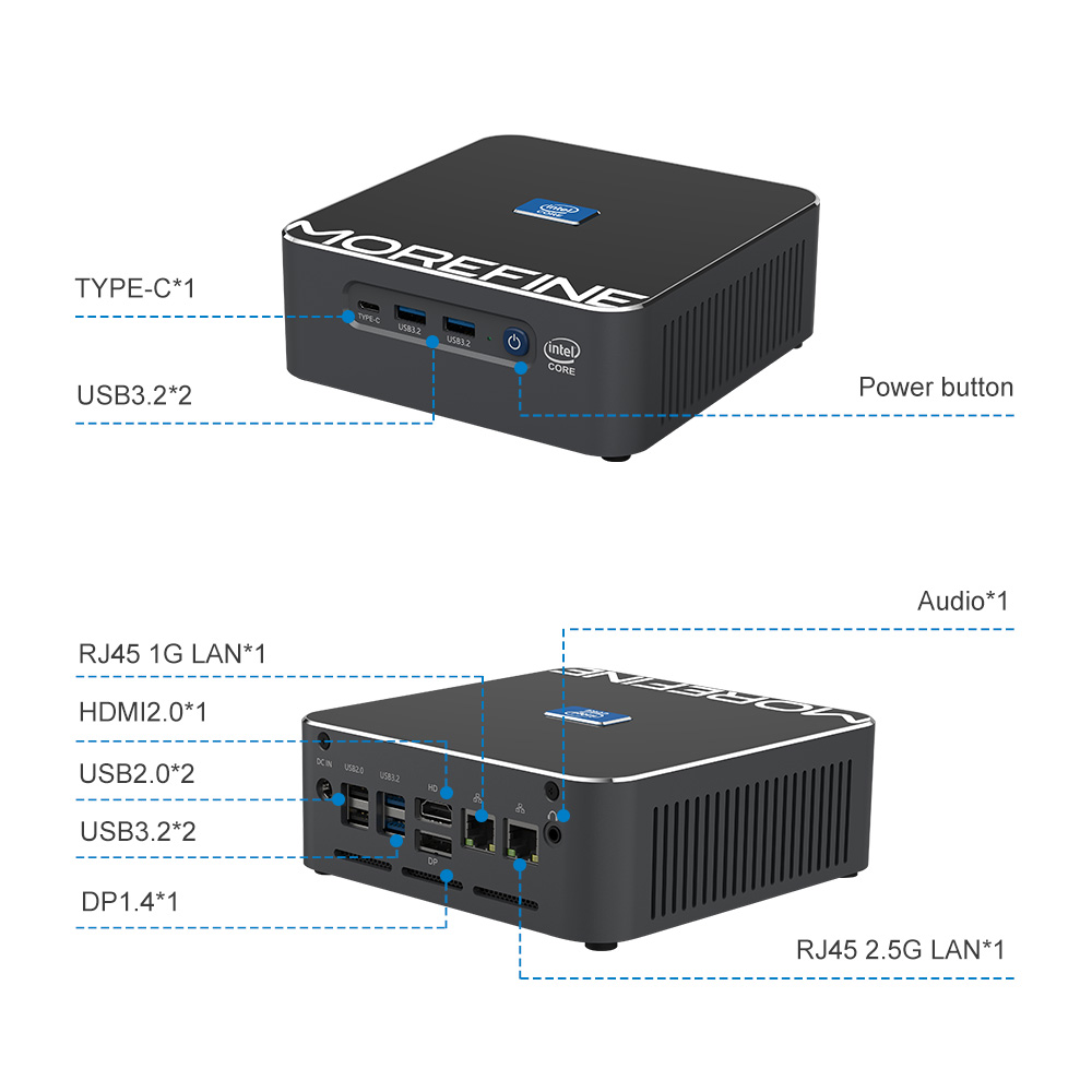 2025 Mini PC i9-13900H i9 1290 - Intel Core I9 13900H Mini Pc reseña y precio