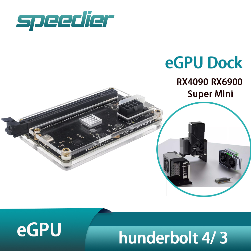 Base de Conexión Thunderbolt 4 - Thunderbolt 4 Egpu Dock Mini Pc reseña y precio