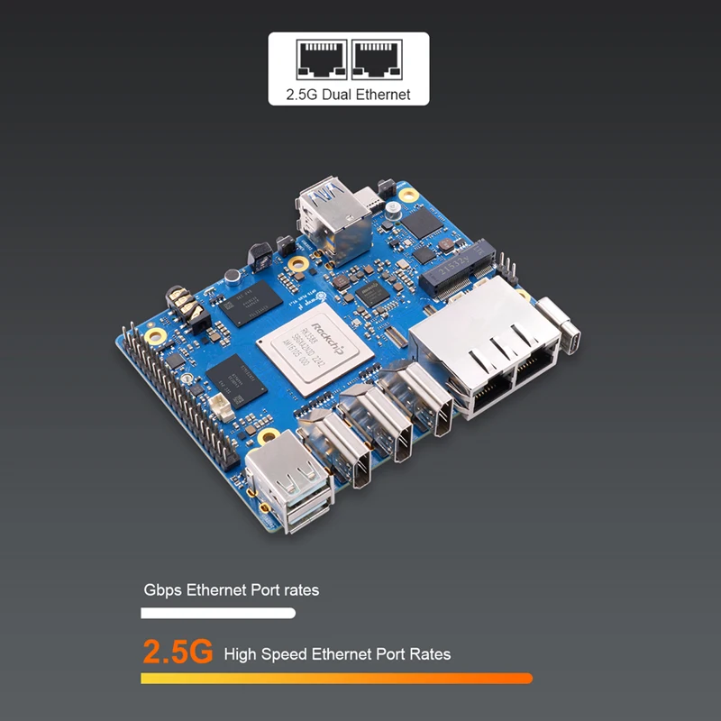 Orange Pi 5 Plus 4 8 16 GB RAM - Rockchip Rk3588 Development Board reseña y precio