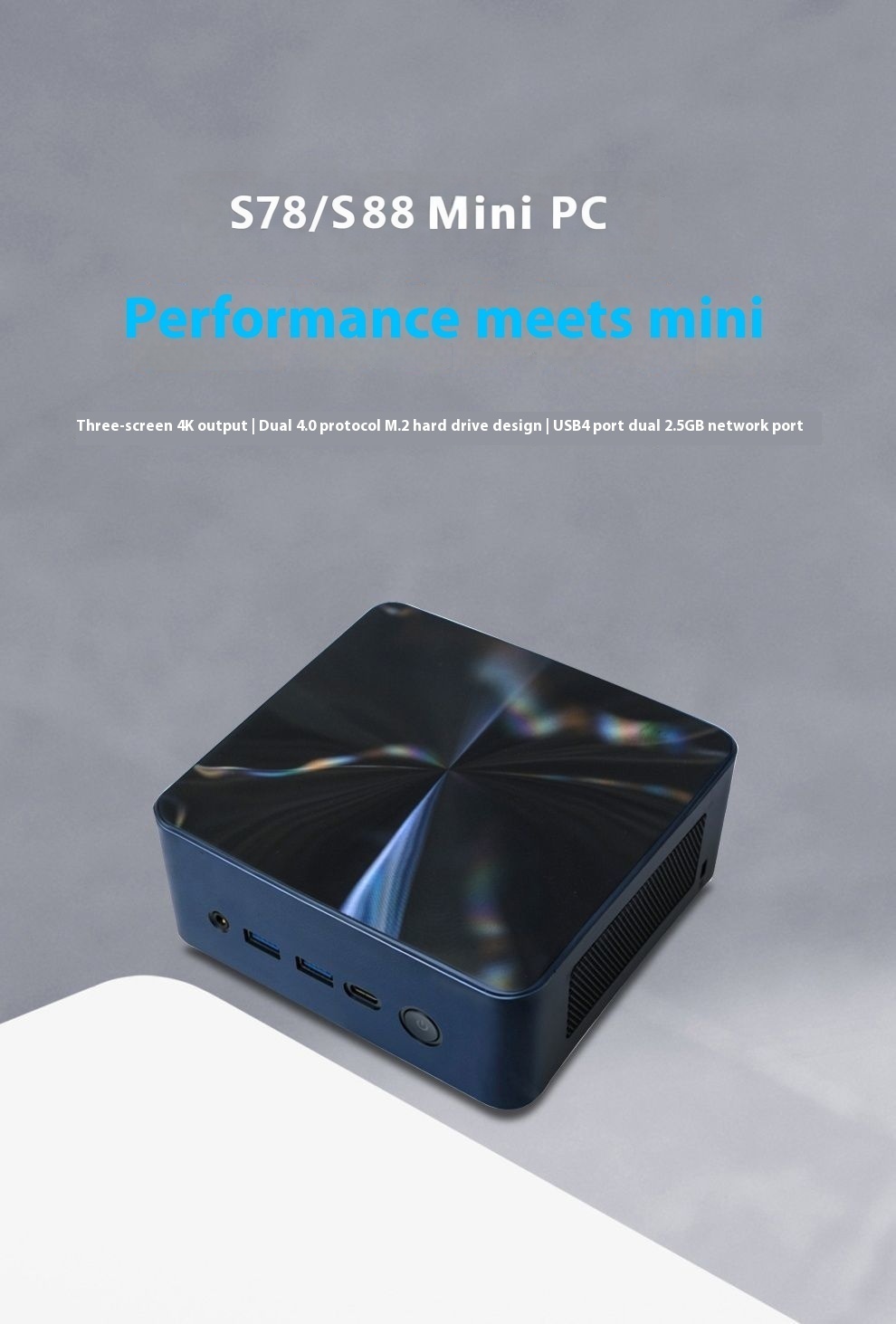 SZBOX S78/S88 Ryzen 7 7840HS/8 - Amd Ryzen 7 7840Hs Mini Pc reseña y precio