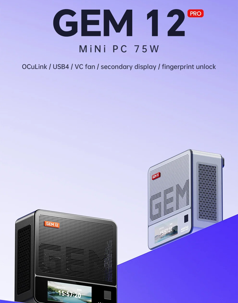 GEM12 Pro AMD Ryzen 7 8845HS G - Amd Ryzen 7 7840Hs Mini Pc reseña y precio