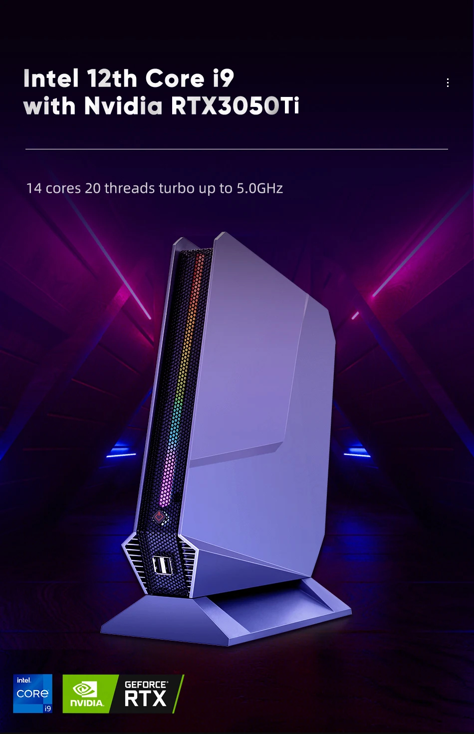 Computadora para juegos dedica - Intel Core I9 13900H Mini Pc reseña y precio