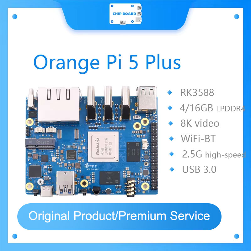 Orange Pi 5 Plus placa única p - Rockchip Rk3588 Development Board reseña y precio