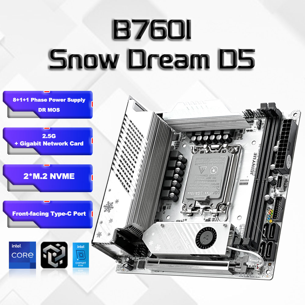 Placa base B760i ARGB WIFI DDR - Lga1700 Itx Motherboard Ddr5 reseña y precio